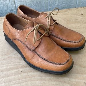 GRAVITY DEFYER Tan Leather Oxfords Mens size 8